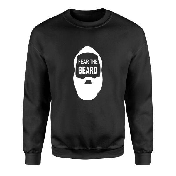 Fear the Beard | James Harden W Sweatshirt L - Siyah