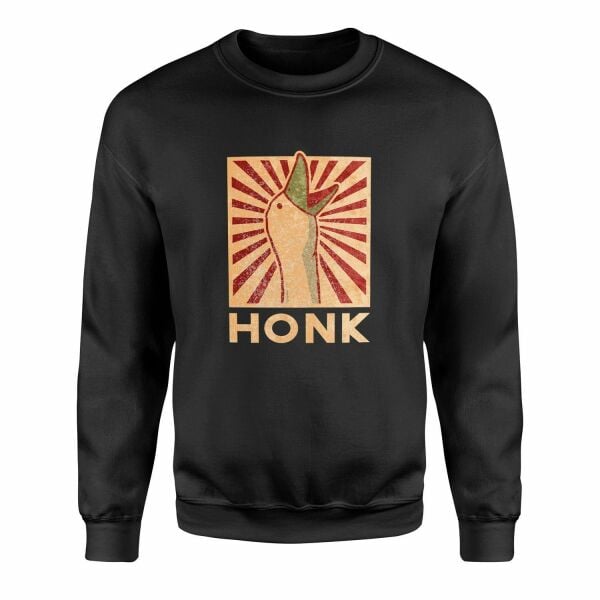 HONK! Sweatshirt XL - Siyah