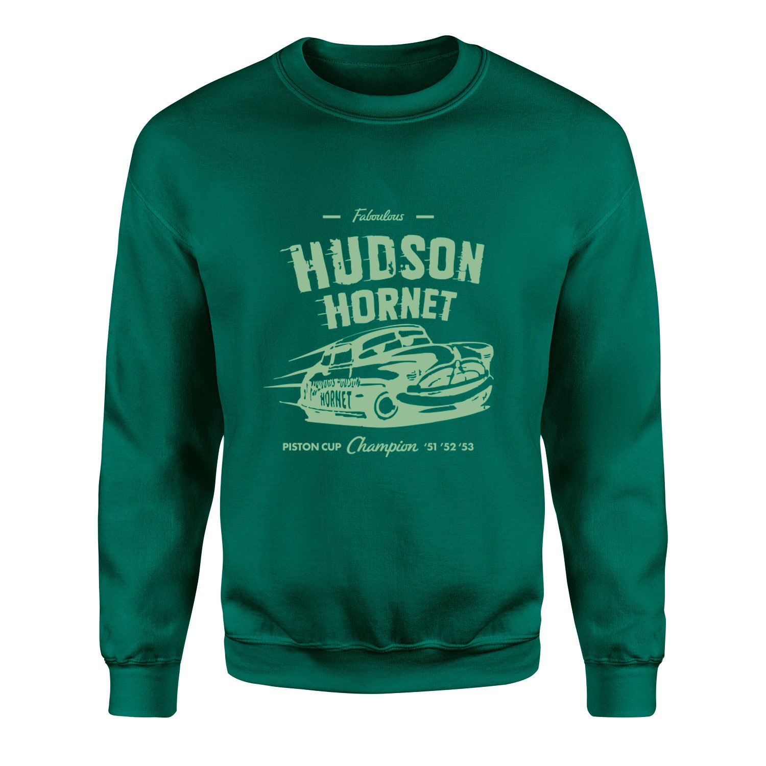 Hudson Hornet Sweatshirt M - Nefti Yeşili