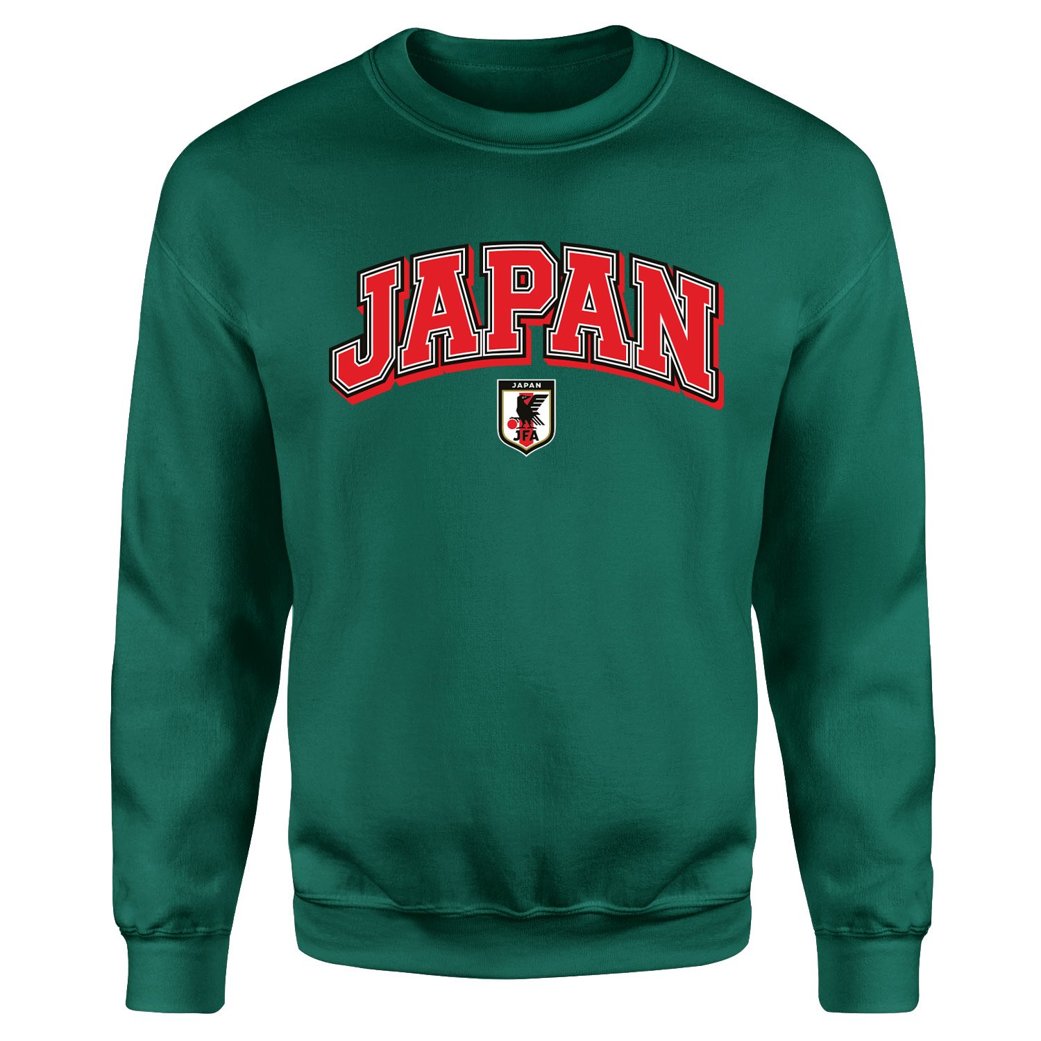 Japonya 2026 Varsity Sweatshirt M - Nefti Yeşili