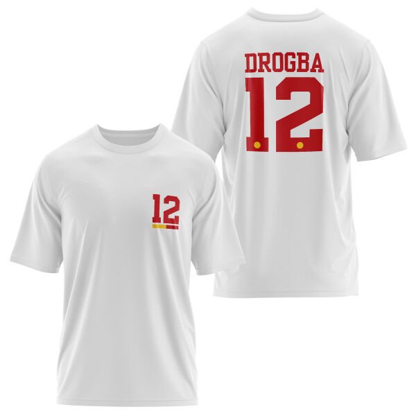 Didier Drogba Forma Oversize Tişört