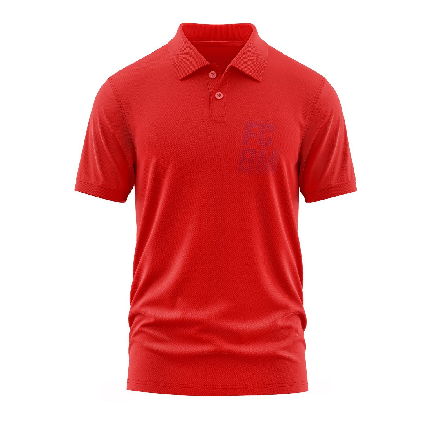 FC Bayern München FCBM Polo Tişört XXL - Kırmızı
