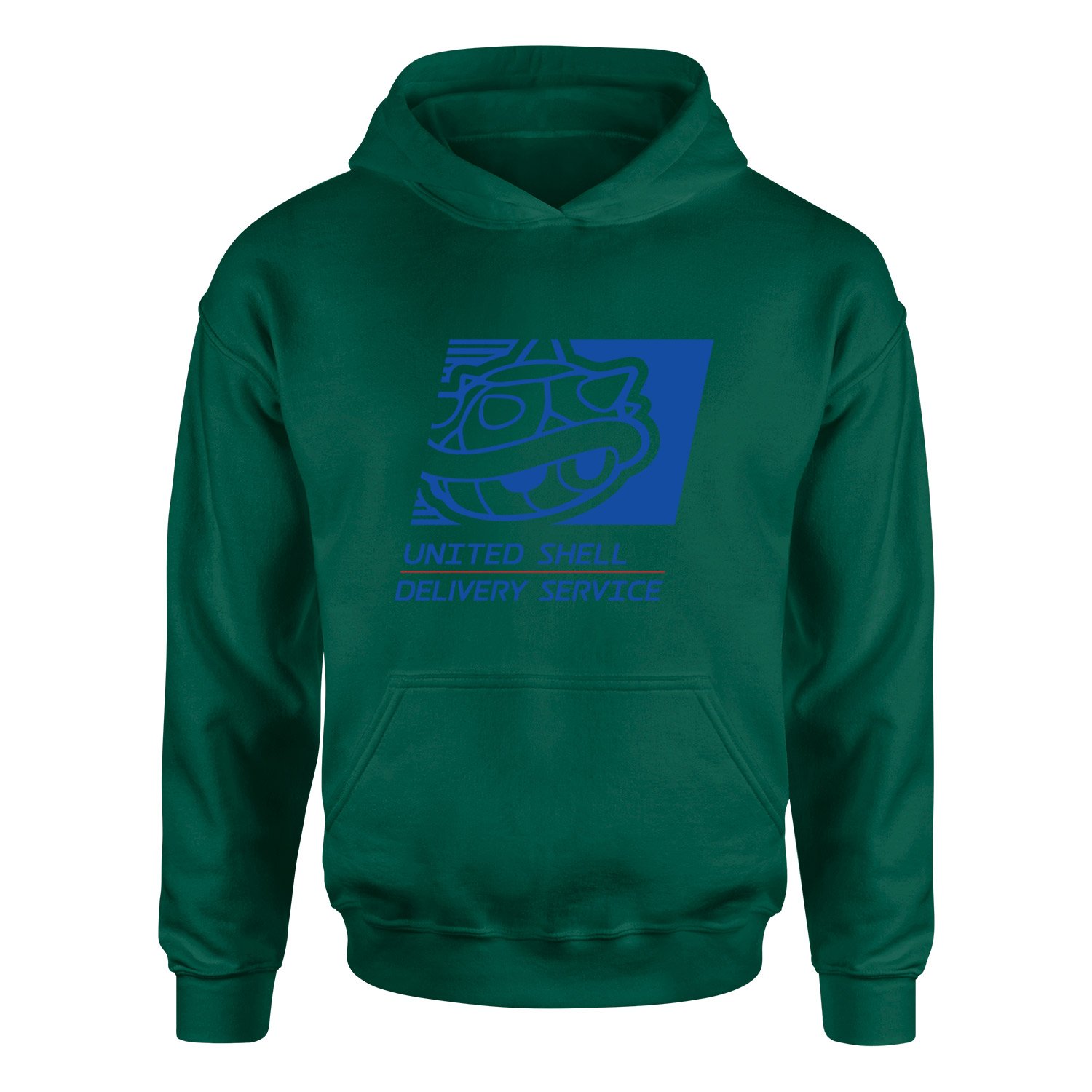 United Shell Delivery Service Hoodie L - Nefti Yeşili