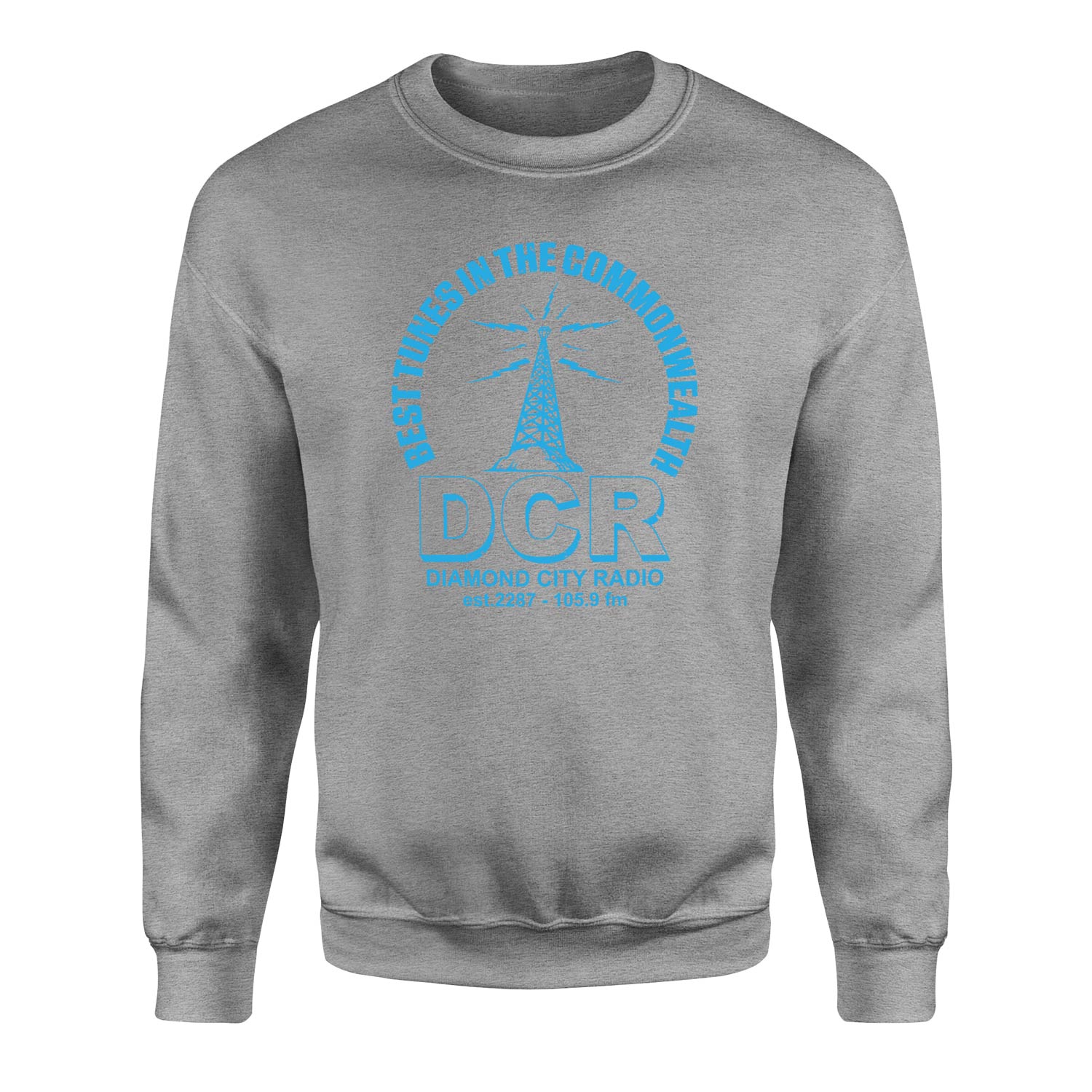 Diamond City Radio Sweatshirt M - Gri