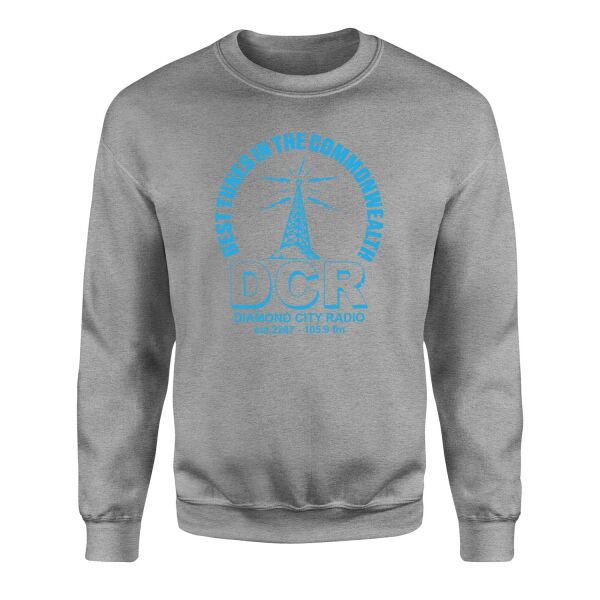 Diamond City Radio Sweatshirt M - Gri