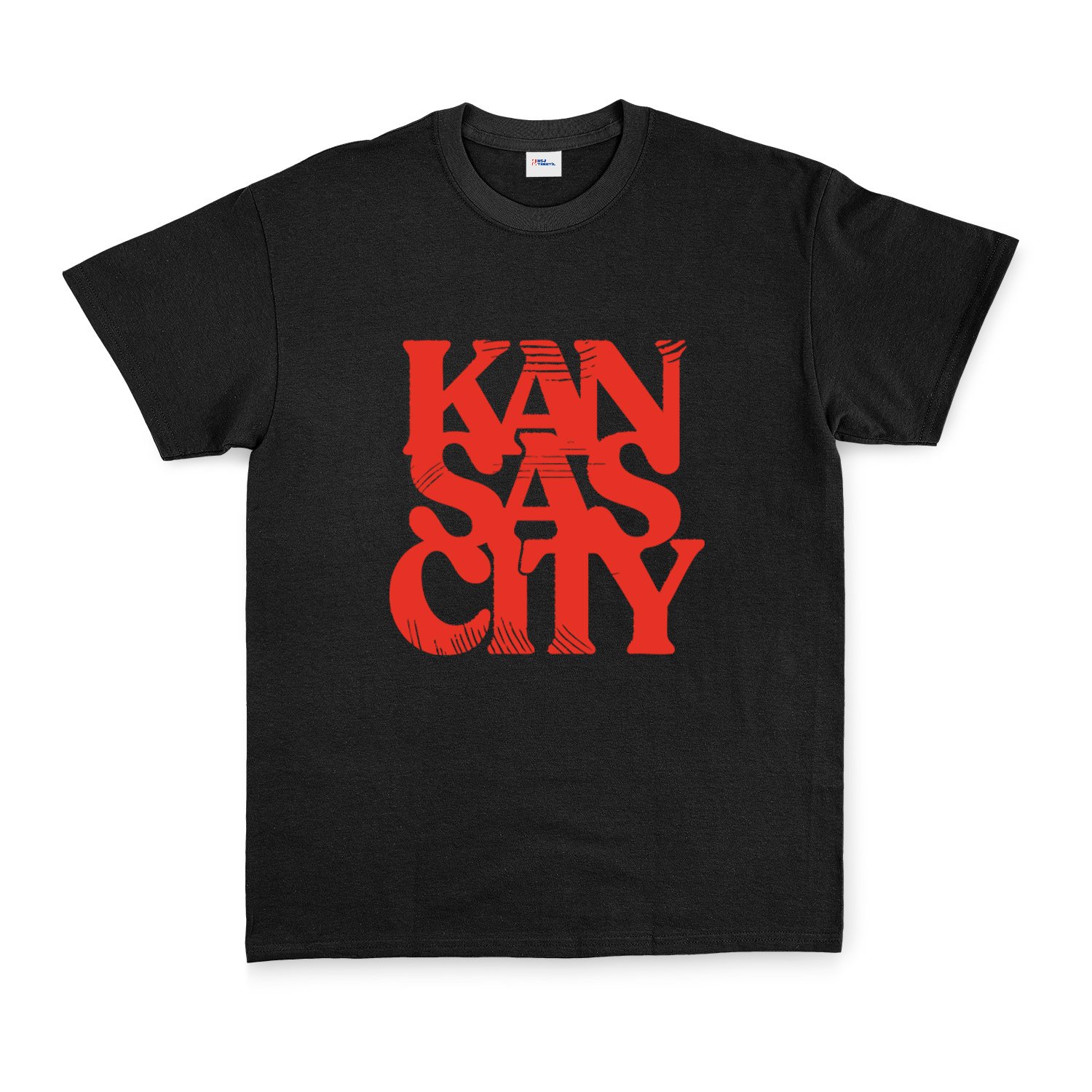 Kansas City Tişört S - Siyah