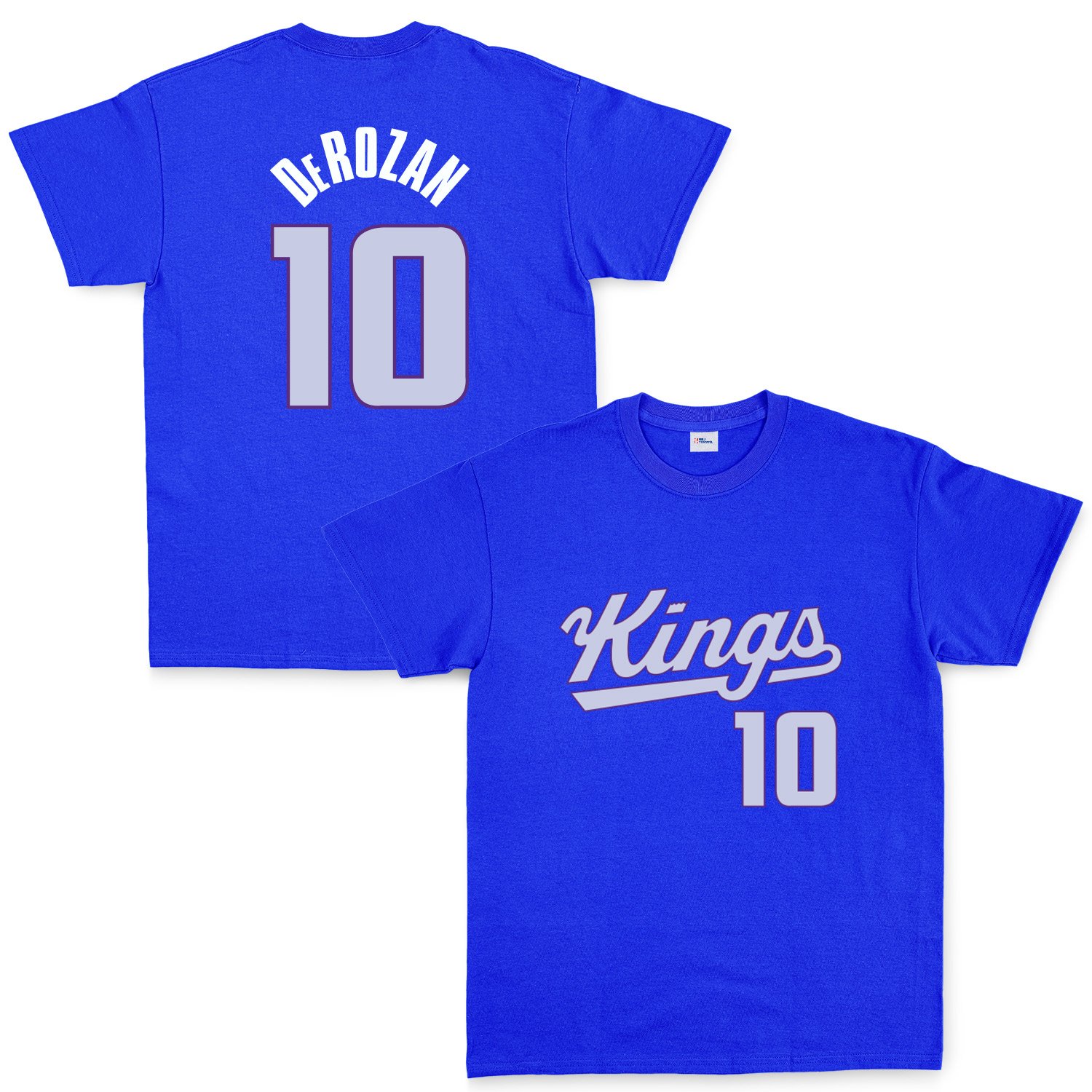 DeMar DeRozan 10 Kings Forma Tişört XXL - Mavi