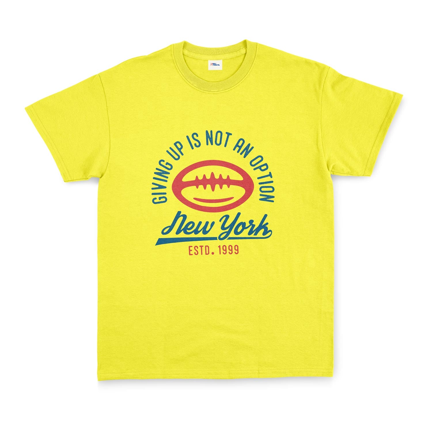 Giving Up Is Not An Option Tişört XXL - Sarı