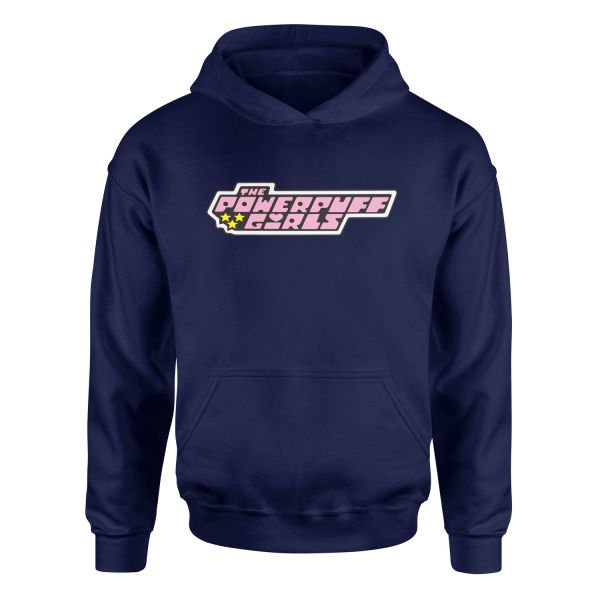 The Powerpuff Girls Hoodie M - Lacivert