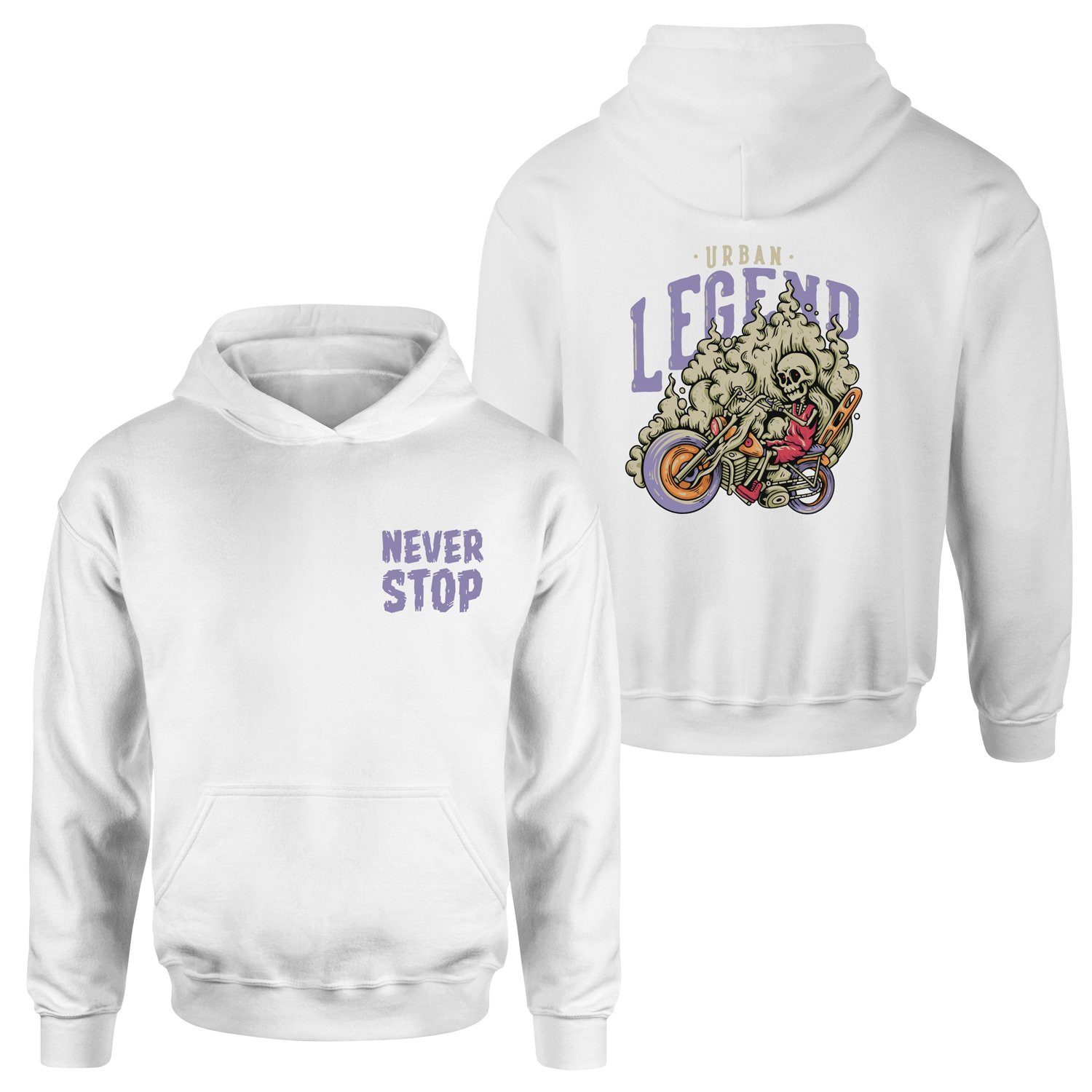 Urban Legend Hoodie M - Beyaz