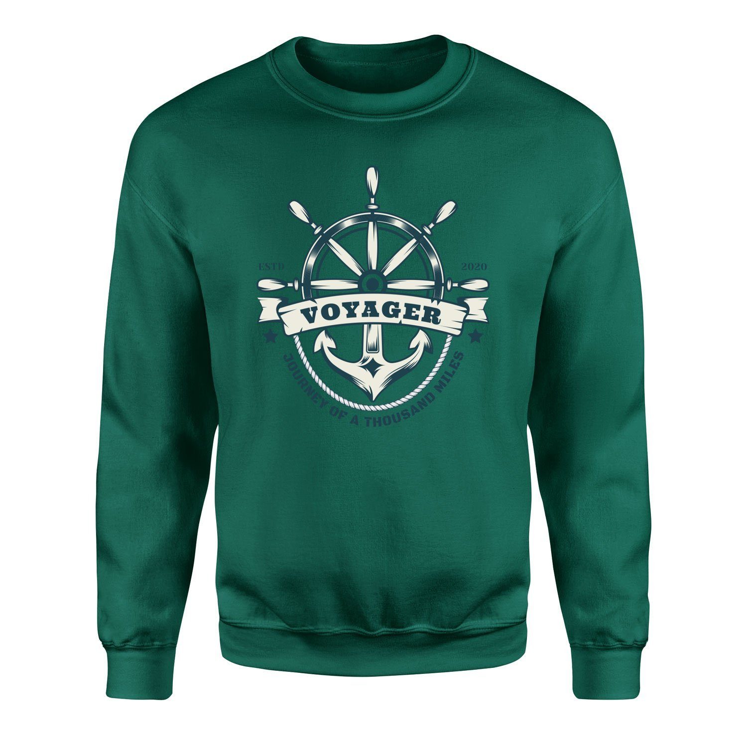 Voyager Denizci Sweatshirt L - Nefti Yeşili
