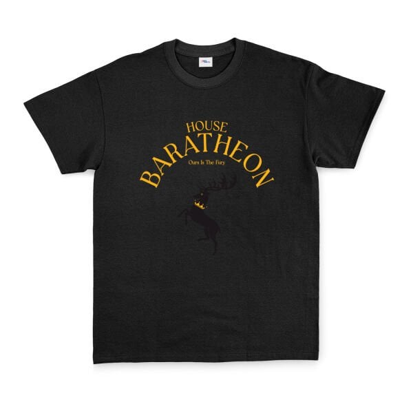 House Baratheon Tişört M - Siyah