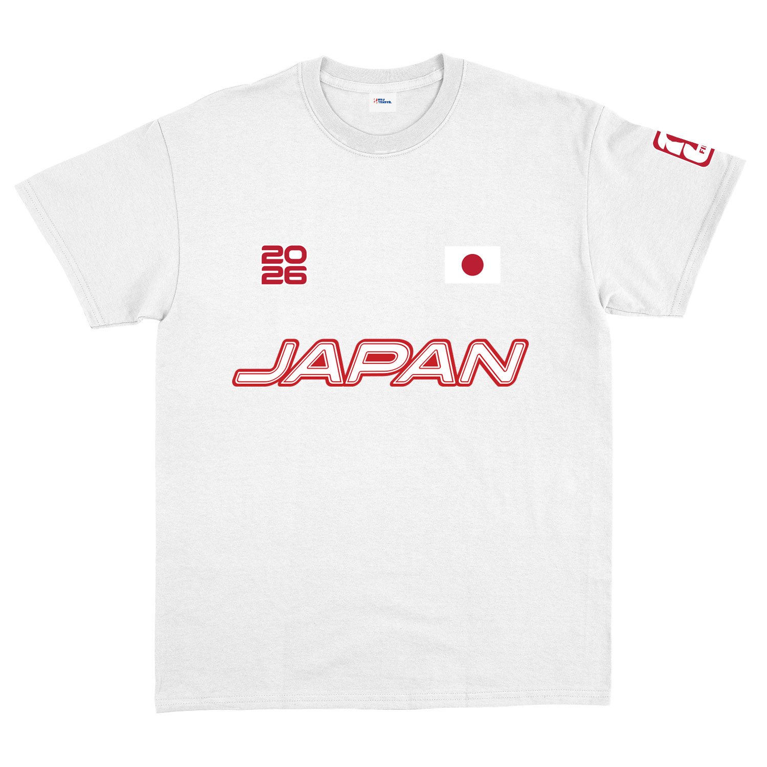 Japonya 2026 Tişört M - Beyaz
