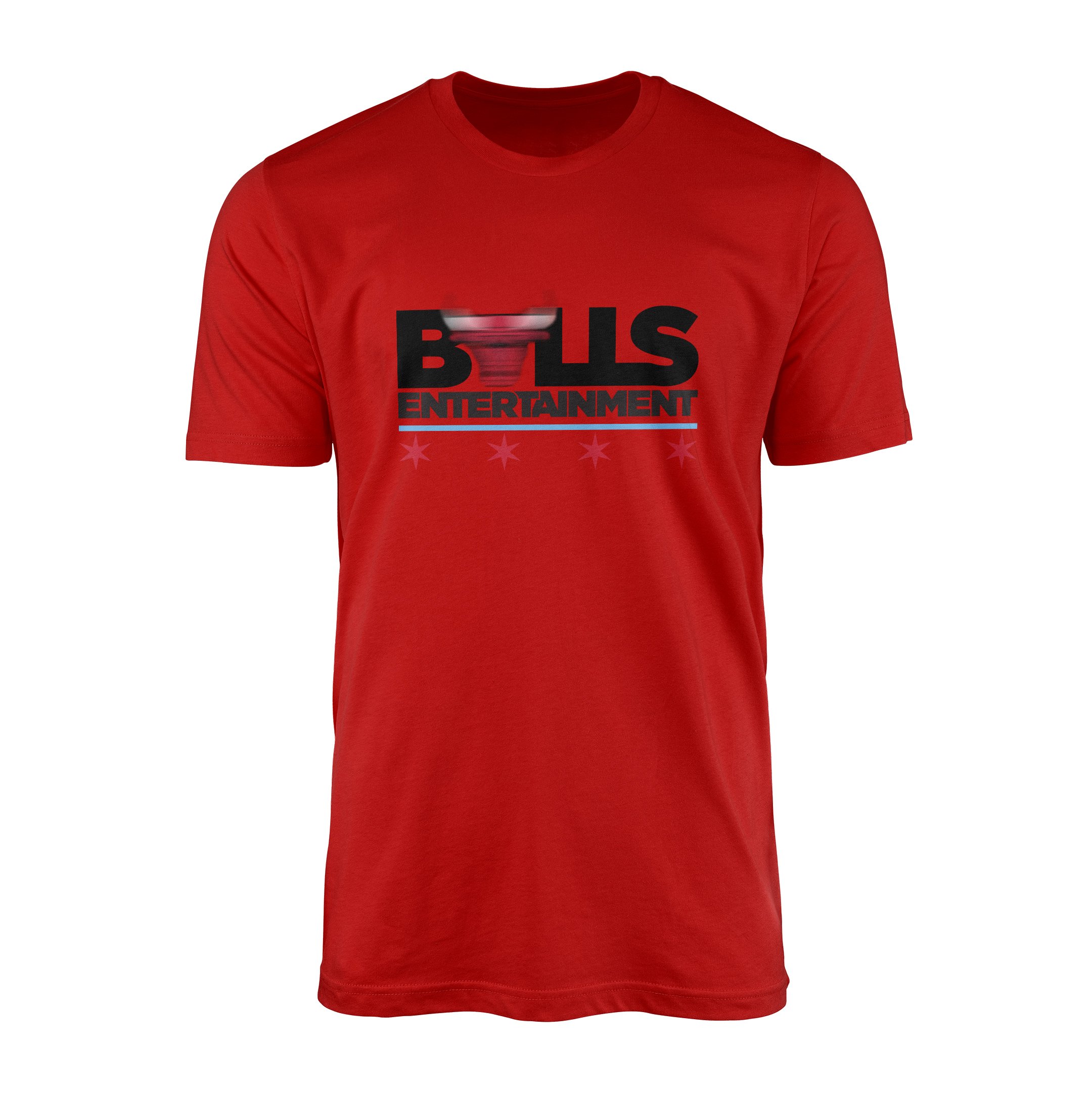 Bulls Entertainment Tişört L - Kırmızı