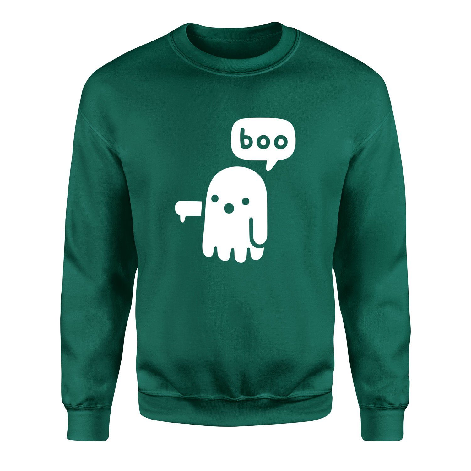 Boo! Sweatshirt XXL - Nefti Yeşili