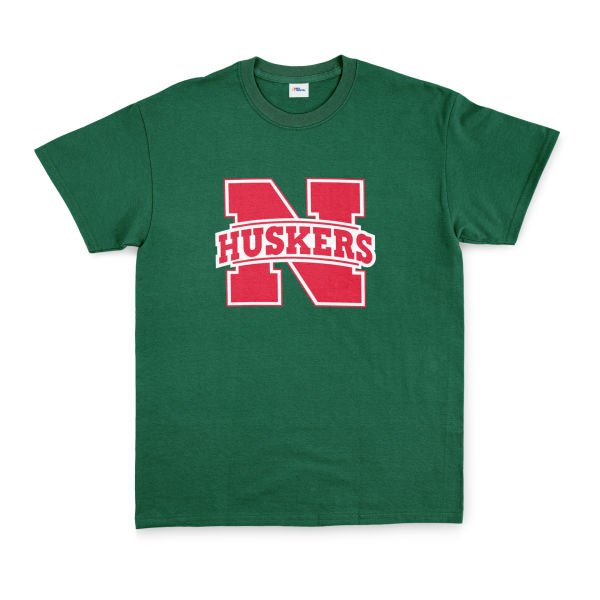 Nebraska Cornhuskers Tişört S - Nefti Yeşili