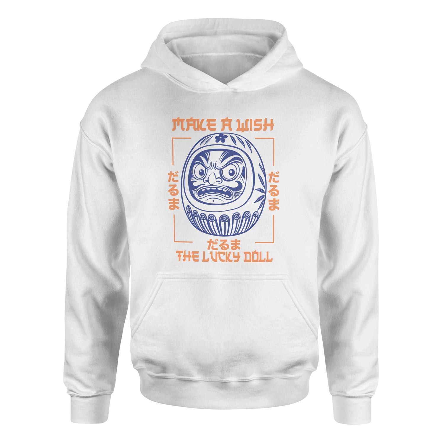The Lucky Doll Hoodie XXL - Beyaz