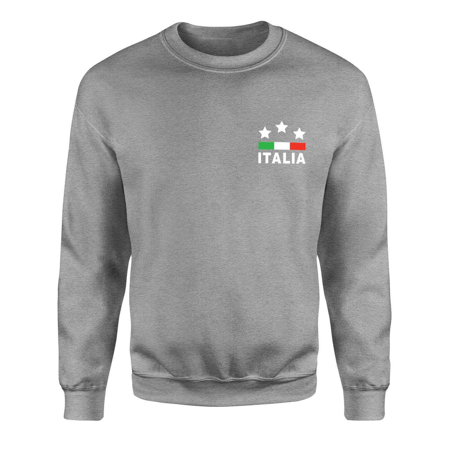 İtalya Sweatshirt M - Gri