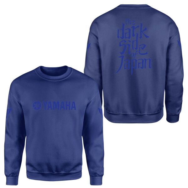 YAMAHA Dark Side of Japan II Edition Sweatshirt XL - İndigo Mavisi