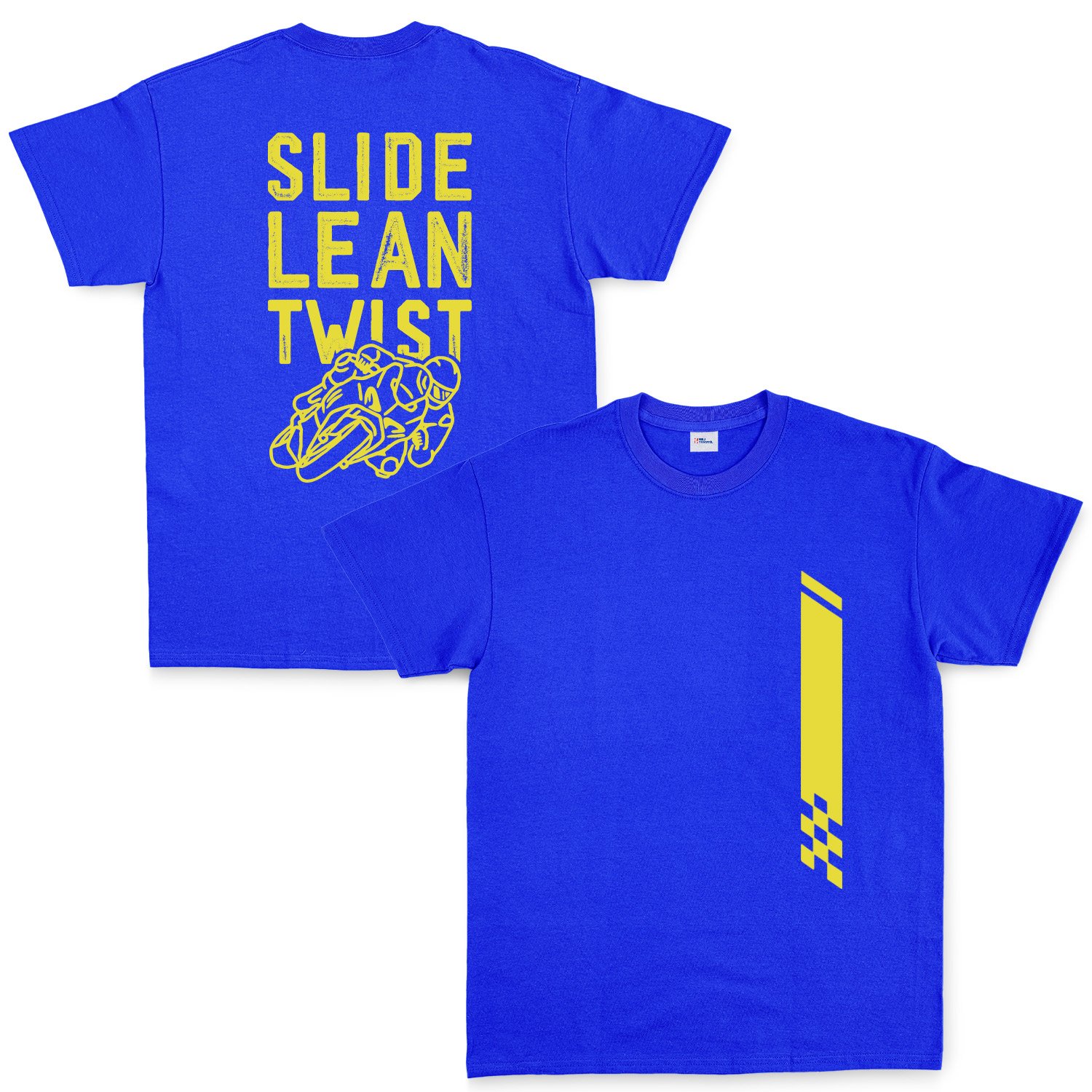 Slide, Lean, Twist YW Tişört M - Mavi