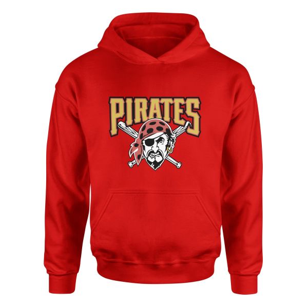 Pittsburgh Pirates | Vintage Hoodie M - Kırmızı