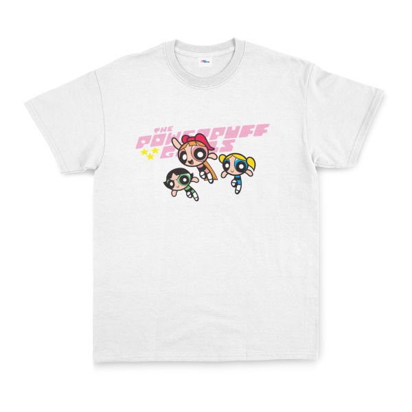 The Powerpuff Girls Tişört L - Beyaz