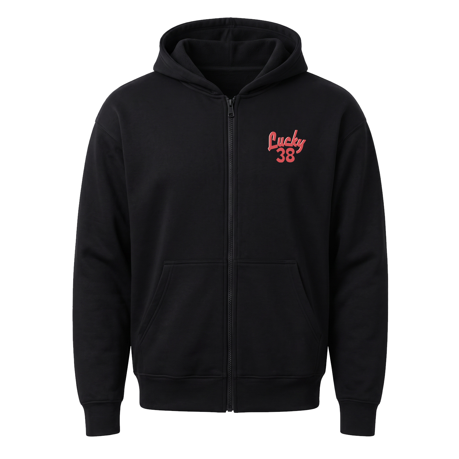Lucky 38 | Fallout Fermuarlı Kapüşonlu Sweatshirt