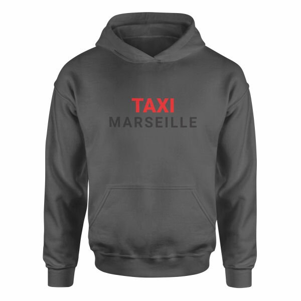 Taxi Marseille Hoodie M - Füme