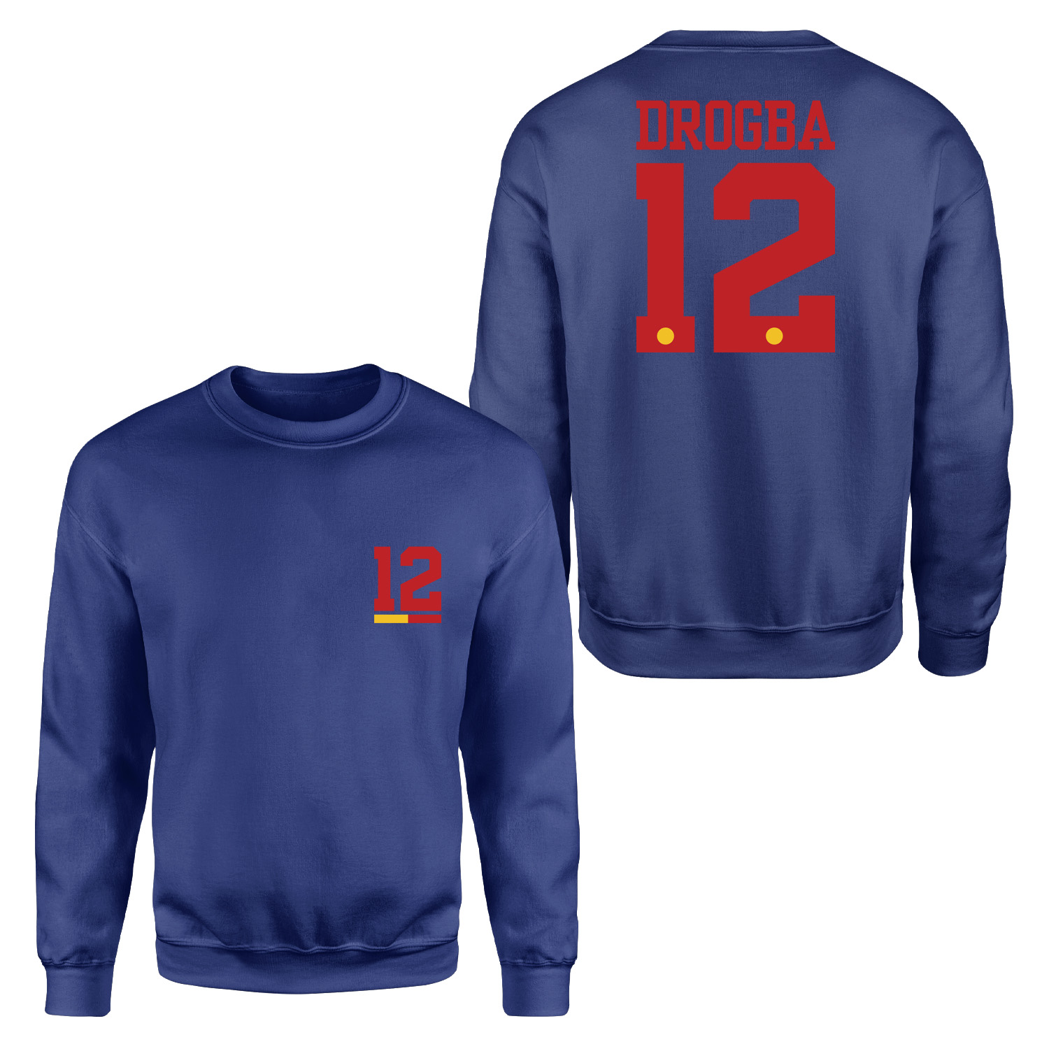 Didier Drogba Forma Sweatshirt L - İndigo Mavisi