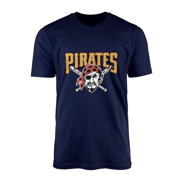 Pittsburgh Pirates | Vintage Tişört L - İndigo Mavisi