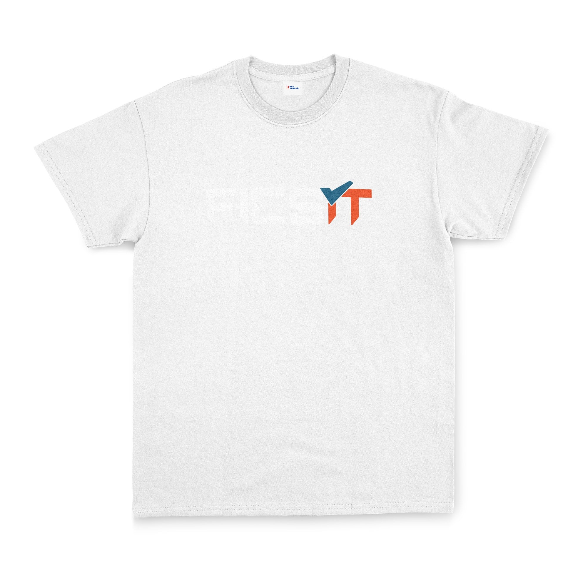 FICSIT Inc. | Satisfactory Tişört S - Beyaz
