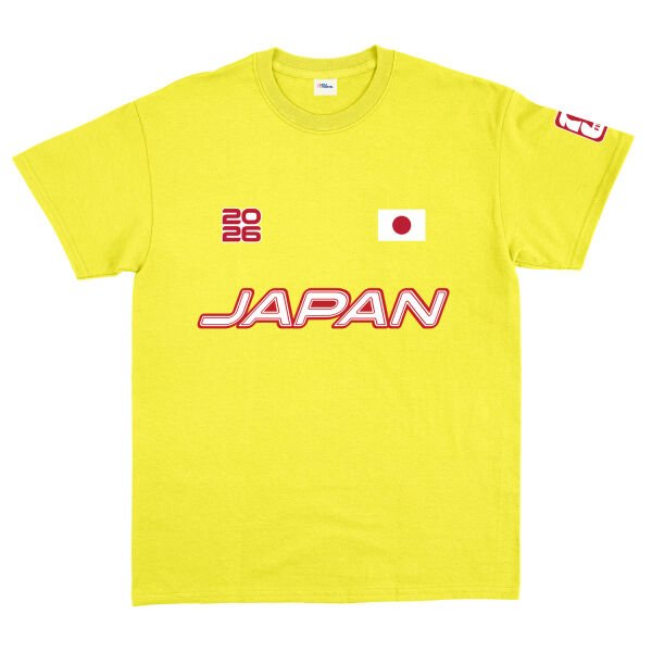 Japonya 2026 Tişört M - Sarı