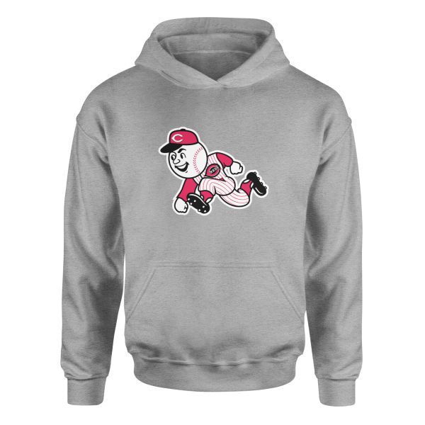 Mr. Red | Cincinnati Reds Hoodie M - Gri