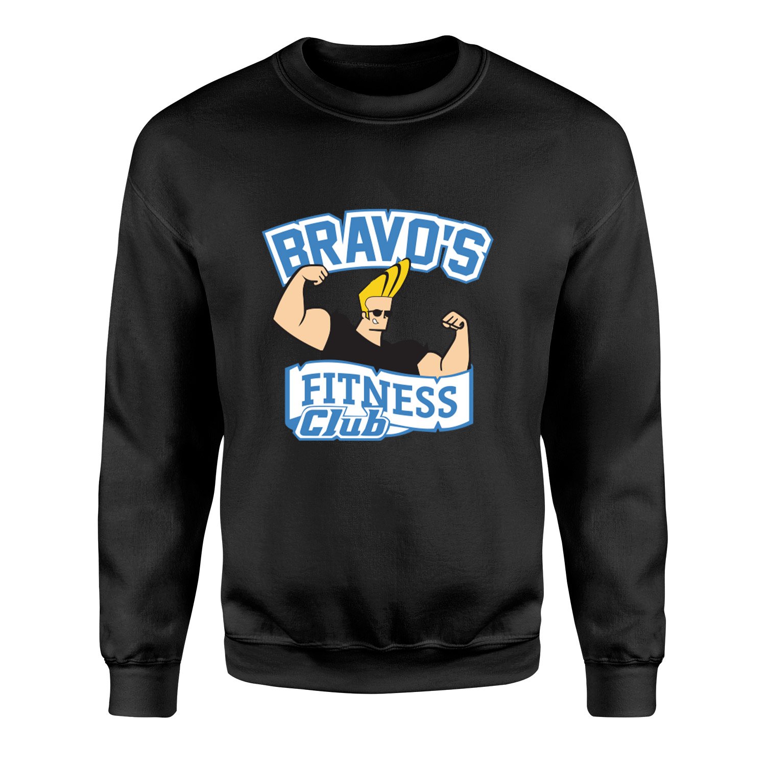 Bravo’s Fitness Club Sweatshirt L - Siyah