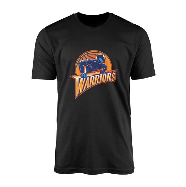 Warriors Retro Tişört L - Siyah