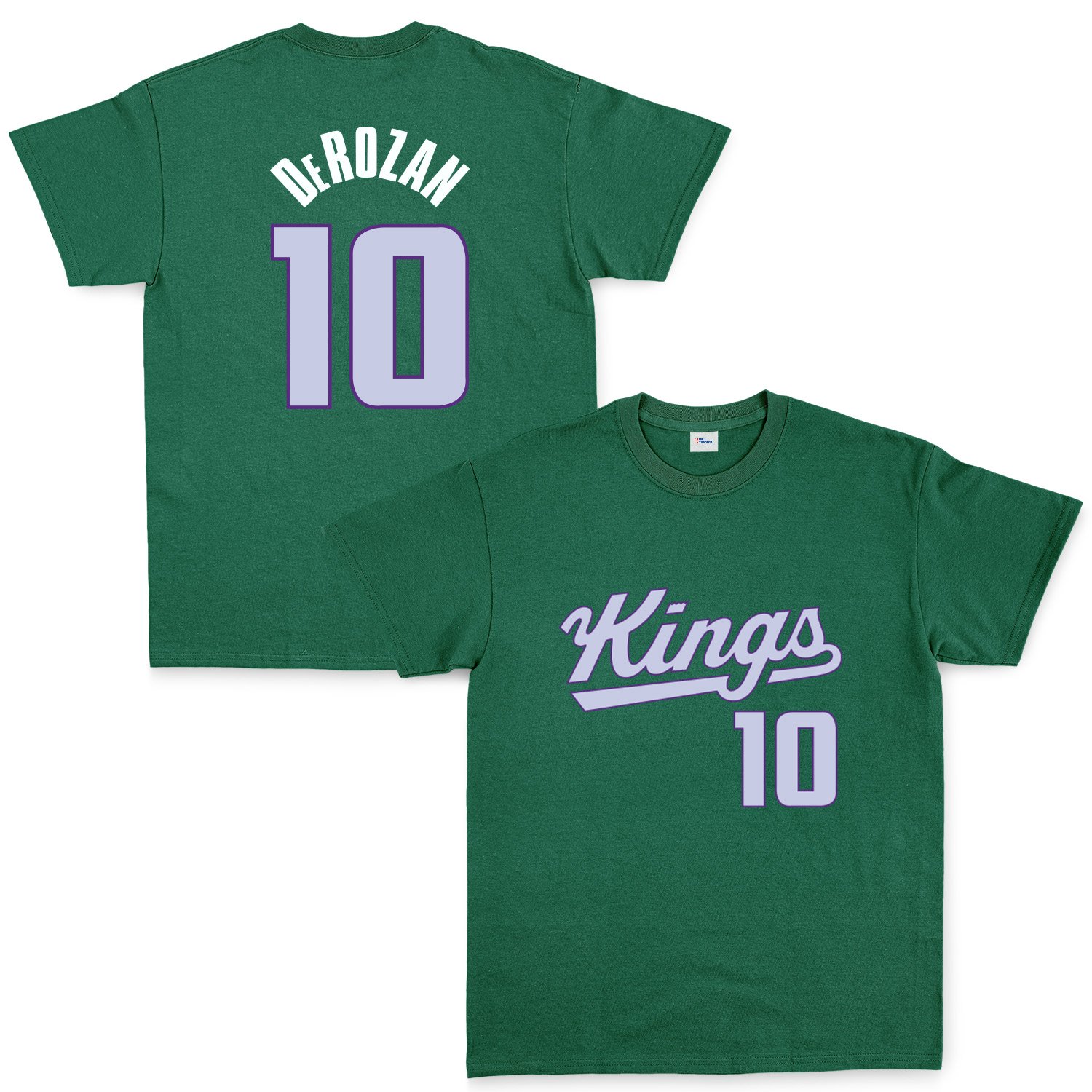 DeMar DeRozan 10 Kings Forma Tişört M - Nefti Yeşili