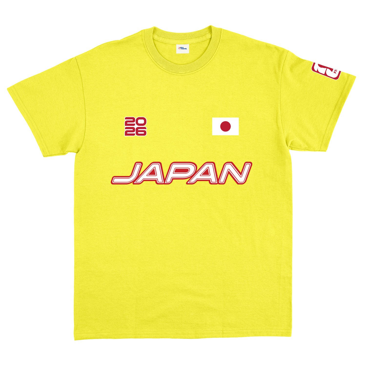Japonya 2026 Tişört L - Sarı