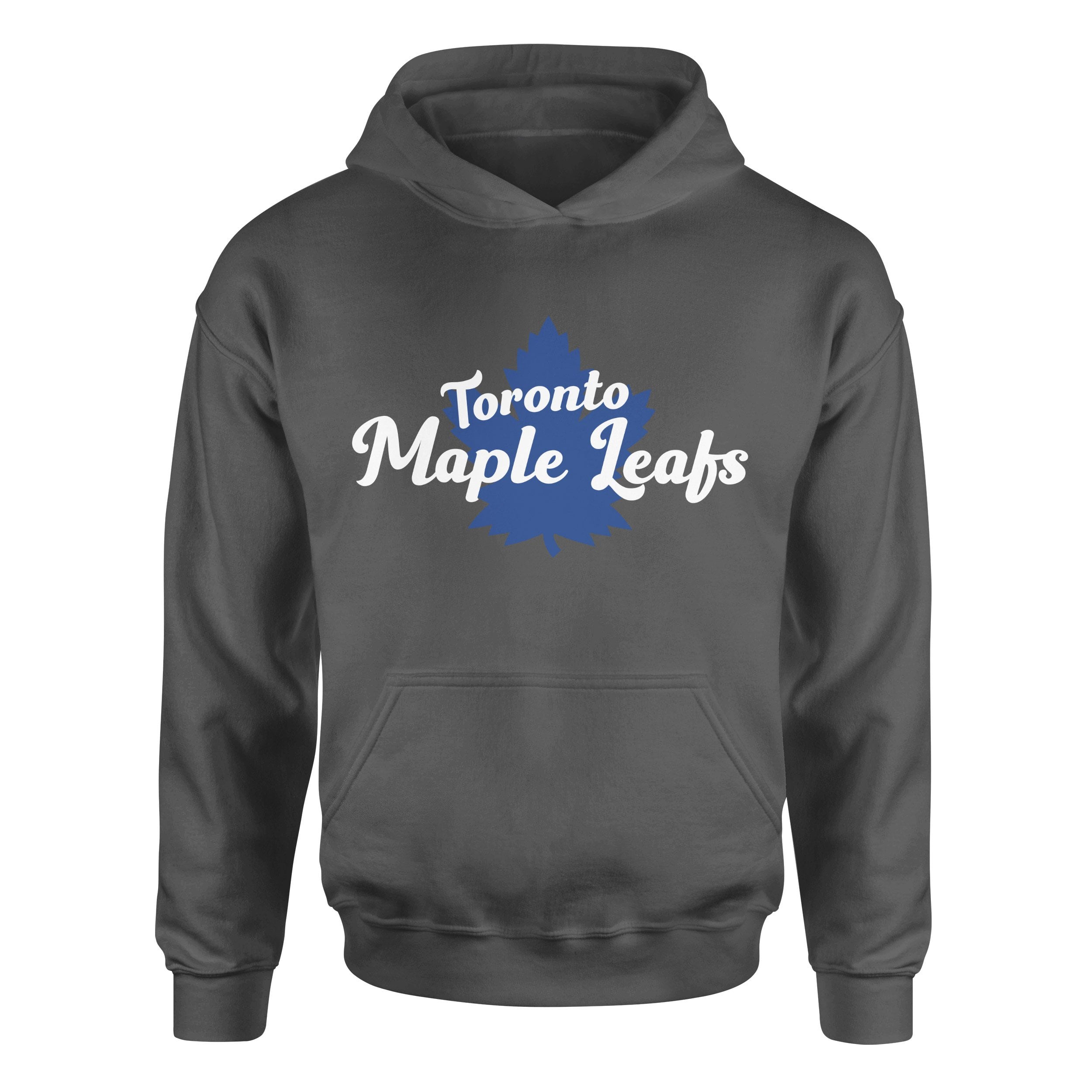 Toronto Maple Leafs Script Hoodie S - Füme