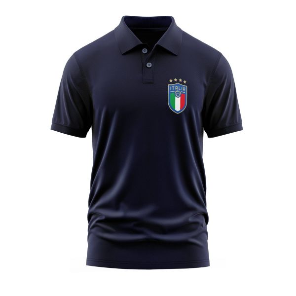 Italia Polo Tişört XL - İndigo Mavisi