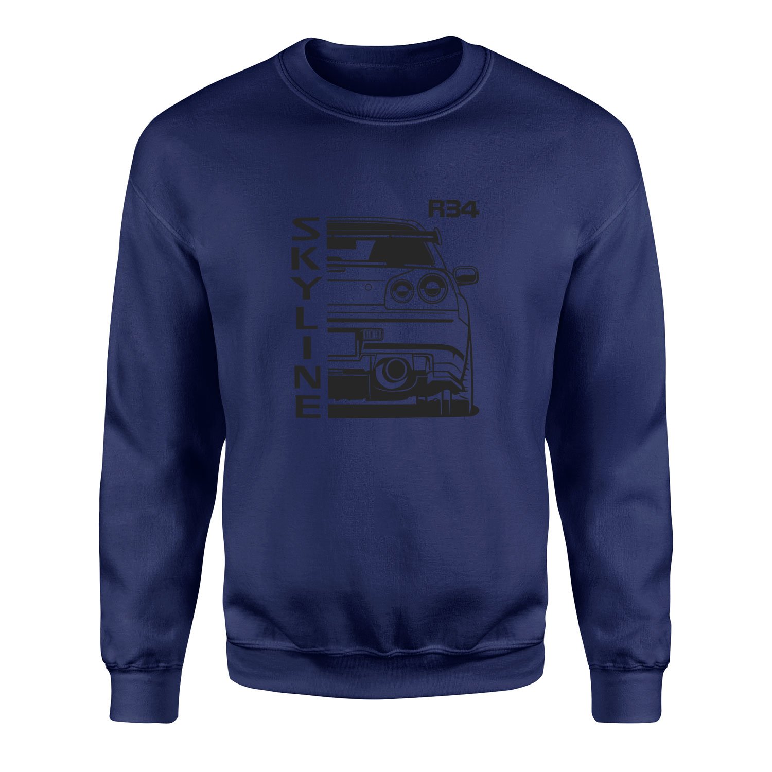 R34 Skyline Sweatshirt S - Lacivert