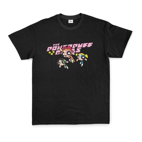 The Powerpuff Girls Tişört S - Siyah | OUTLET