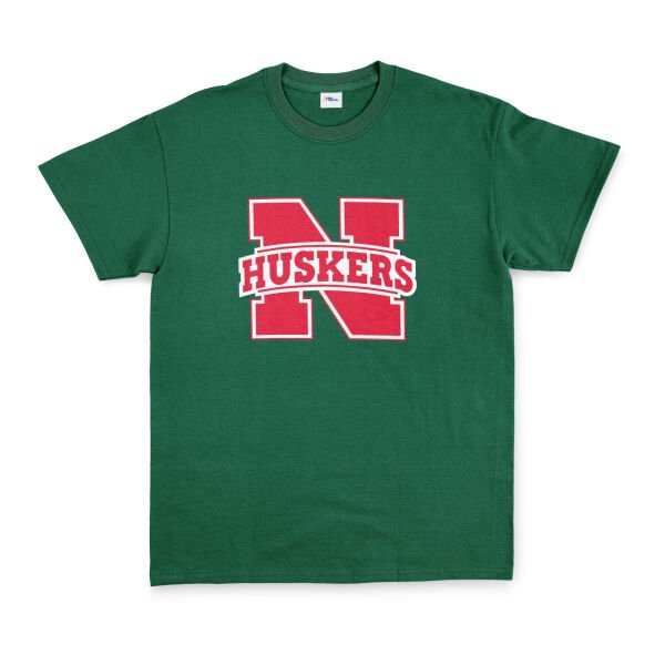Nebraska Cornhuskers Tişört XL - Nefti Yeşili