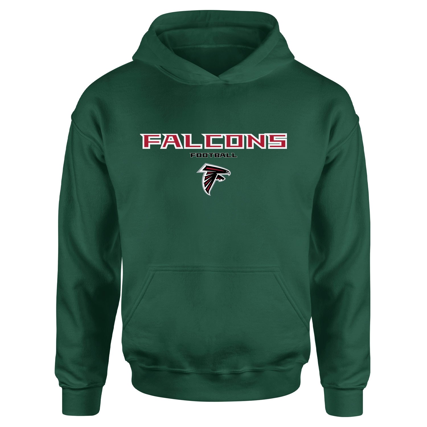 Falcons Football Hoodie M - Nefti Yeşili