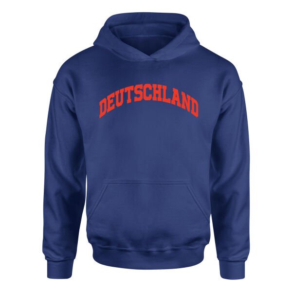 Deutschland Hoodie S - İndigo Mavisi