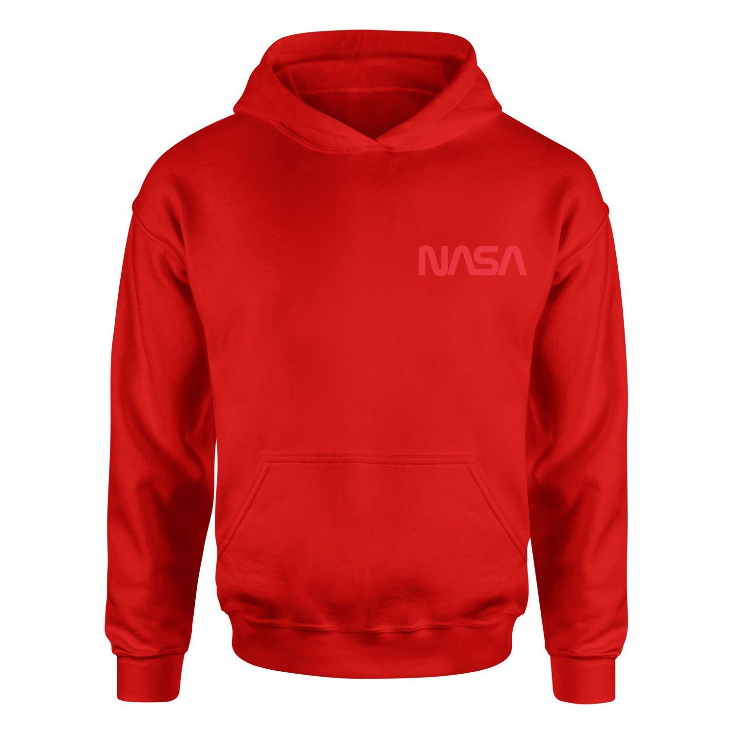 NASA Red Hoodie M - Kırmızı