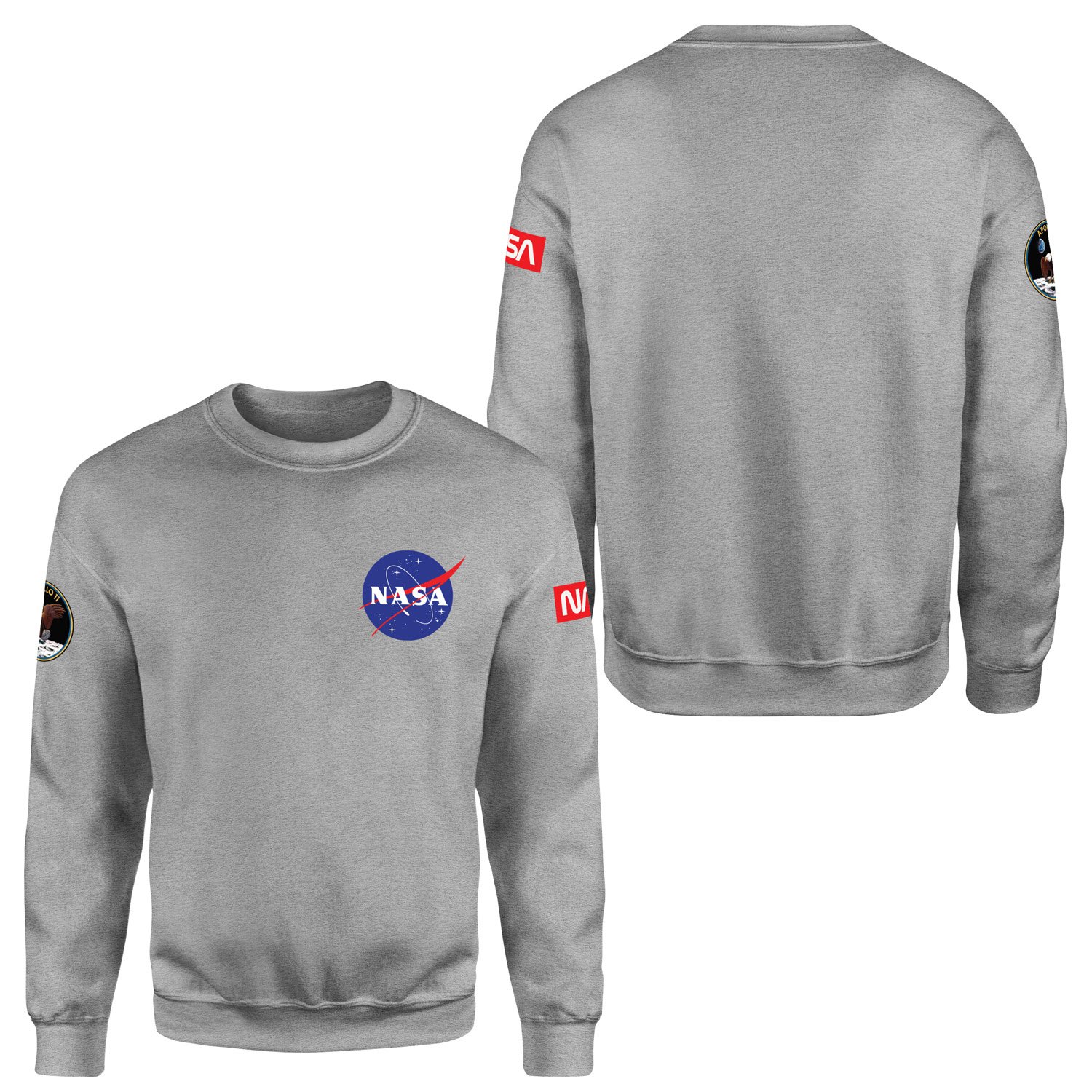 NASA Apollo 11 Edition Sweatshirt XXL - Gri