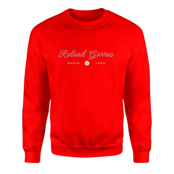 Roland Garros 1928 Sweatshirt S - Kırmızı