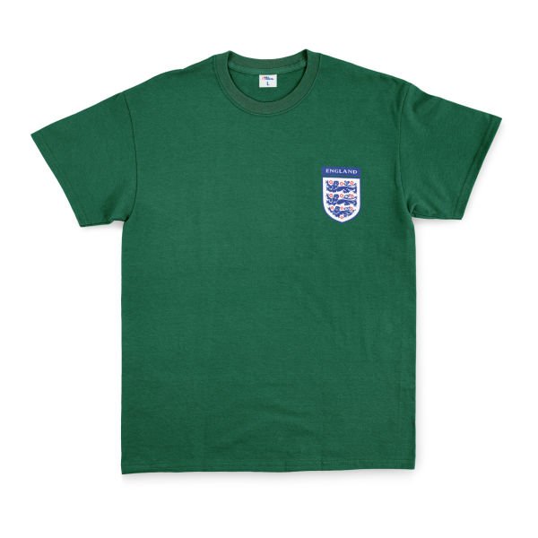 İngiltere Three Lions Tişört S - Nefti Yeşili