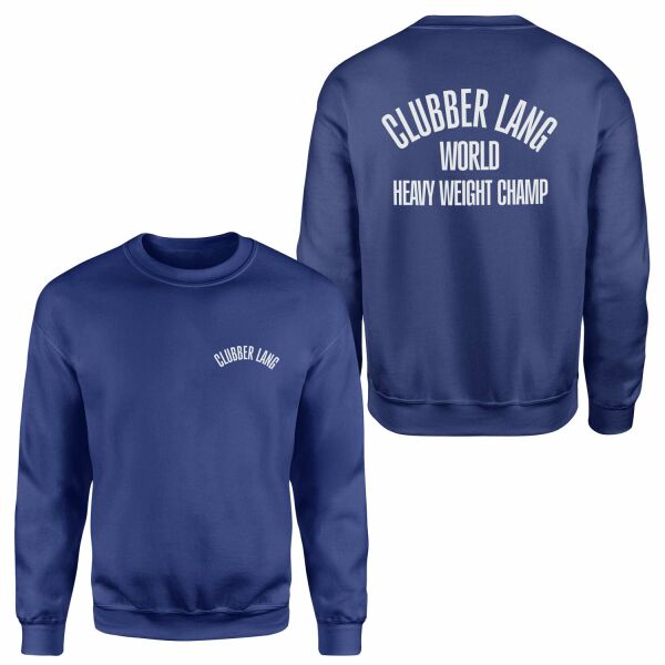 Clubber Lang Sweatshirt XL - İndigo Mavisi