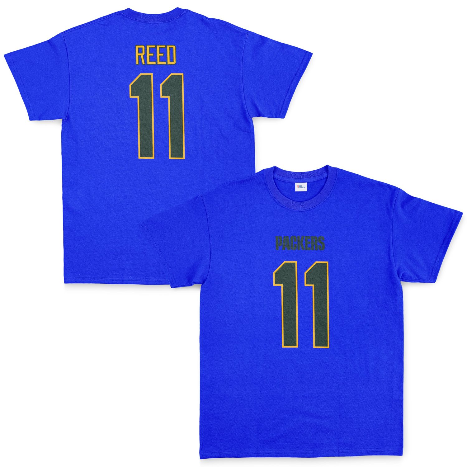 Jayden Reed Green Bay Packers Tişört XL - Mavi